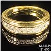 Image 1 : 2.5 DWT 10 KT Gold w/ Diamond Ring Sz: 7