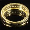 Image 2 : 2.5 DWT 10 KT Gold w/ Diamond Ring Sz: 7