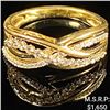 Image 1 : 1.9 DWT 10 KT Gold w/ Diamond Ring Sz: 7