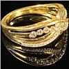 Image 3 : 1.9 DWT 10 KT Gold w/ Diamond Ring Sz: 7