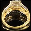 Image 2 : 2.5 DWT 10 KT Gold w/ Diamond Ring Sz: 6.5