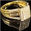 Image 3 : 2.5 DWT 10 KT Gold w/ Diamond Ring Sz: 6.5