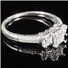 Image 3 : 1.8 DWT 10 KT Wht Gold w/ Diamond Ring Sz:8