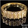 Image 1 : 1.9 DWT 10 KT Gold w/ Diamond Ring Sz: 7