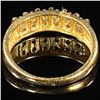 Image 2 : 1.9 DWT 10 KT Gold w/ Diamond Ring Sz: 7
