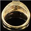 Image 2 : 2.6 DWT 10 KT Gold w/ Diamond Ring Sz: 7.5