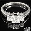 Image 1 : 2.2 DWT 14 KT Gold w/ Diamonds Ring Sz: 6