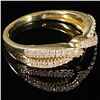 Image 3 : 1.8 DWT 10 KT Gold w/ Diamond Ring Sz: 6.5