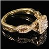 Image 3 : 2.7 DWT 10 KT Gold w/ Diamond Ring Sz: 6.5