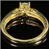 Image 2 : 1.6 DWT 10 KT Gold w/ Diamond Ring Sz: 7