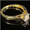 Image 3 : 1.6 DWT 10 KT Gold w/ Diamond Ring Sz: 7