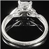 Image 2 : 1.7 DWT 10 KT Wht Gold w/ Diamonds Ring Sz: 8