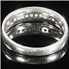 Image 3 : 2.2 DWT 10 KT Wht Gold w/ Diamond Ring Sz:8