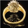 Image 2 : 2.8 DWT 10 KT Gold w/ Diamonds Ring Sz: 7