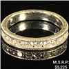 Image 1 : 2.4 DWT 18 KT Wht Gold w/ Diamond Ring Sz:6