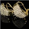 Image 2 : 5.1 DWT 10 KT Gold w/ Diamonds Earrings