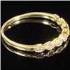 Image 3 : 1.3 DWT 14 KT Gold w/ Diamond Ring Sz:10.5