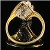 Image 2 : 1.8 DWT 10 KT Gold w/ Diamonds Ring Sz: 7