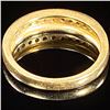 Image 2 : 2.6 DWT 14 KT Gold w/ Diamond Ring Sz: 6.5
