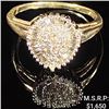 Image 1 : 2 DWT 10 KT Gold w/ Diamonds Ring Sz: 9.5
