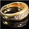 Image 3 : 3.5 DWT 14 KT Gold w/ Diamond Ring Sz:11.5