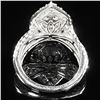 Image 2 : 4.4 DWT 10 KT Wht Gold w/ Diamond Ring Sz:7