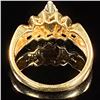 Image 2 : 2.6 DWT 10 KT Gold w/ Diamonds Ring Sz: 6.5