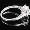 Image 3 : 1.8 DWT 10 KT Wht Gold w/ Diamond & Gem Sz:7