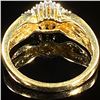 Image 2 : 2 DWT 10 KT Gold w/ Diamond & Gems Ring Sz:7