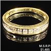 Image 1 : 1.8 DWT 14 KT Gold w/ Diamond Ring Sz: 7