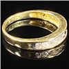 Image 3 : 1.8 DWT 14 KT Gold w/ Diamond Ring Sz: 7