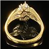 Image 2 : 2.8 DWT 14 KT Gold w/ Diamond & Gem Ring Sz:7
