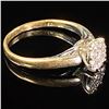 Image 3 : 1.8 DWT 10 KT Wht Gold w/ Diamonds Ring Sz: 8