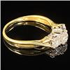 Image 3 : 1.4 DWT 10 KT Gold w/ Diamonds Ring Sz: 8.5