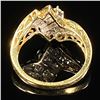 Image 2 : 1.9 DWT 10 KT Gold w/ Diamond Ring Sz: 7