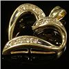 Image 3 : 1.2 DWT 10 KT Gold Heart Pendant w/ Diamond