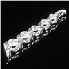 Image 3 : 1.4 DWT 14 KT Wht Gold Pendant w/ Diamond Lining