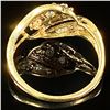Image 2 : 1.7 DWT 10 KT Gold w/ Diamond Ring Sz: 8.5