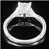 Image 2 : 2.2 DWT 10 KT Wht Gold w/ Diamond Ring Sz:7