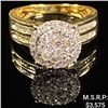 Image 1 : 2.7 DWT 10 KT Gold w/ Diamond Ring Sz: 7