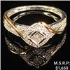 Image 1 : 1.7 DWT 10 KT Wht Gold w/ Diamond Ring Sz:7