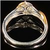 Image 2 : 1.7 DWT 10 KT Wht Gold w/ Diamond Ring Sz:7