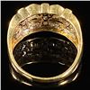 Image 2 : 2.8 DWT 10 KT Gold w/ Diamond Ring Sz: 8