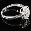 Image 3 : 1.3 DWT 10 KT Wht Gold w/ Diamonds Ring Sz: 7