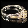 Image 3 : 1.9 DWT 10 KT Wht Gold w/ Diamond Ring Sz:7