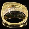 Image 2 : 2.7 DWT 10 KT Gold w/ Diamond & Gem Ring Sz:7