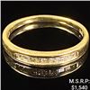 Image 1 : 1.5 DWT 14 KT Gold w/ Diamond Ring Sz: 8