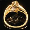 Image 2 : 1.6 DWT 10 KT Gold w/ Diamond Ring Sz: 6
