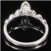 Image 2 : 1.3 DWT 10 KT Wht Gold w/ Diamond Ring Sz:6.5