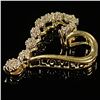 Image 3 : 0.7 DWT 10 KT Gold Heart Pendant w/ Diamond